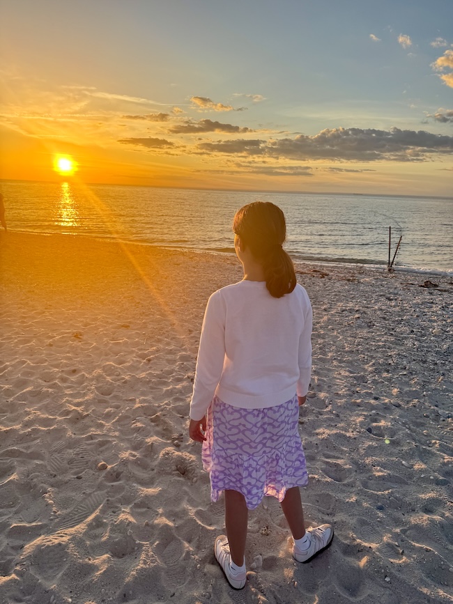 Laia's graduation dinner at La Plage restaurant